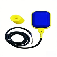 Schmetterlingsförmiger Kabelschwimmer-Füllstandsschalter Manueller Wasserstandsregler mit 5M Kabel für Industrielle Flüssigkeits-Füllstandsalarmierung
