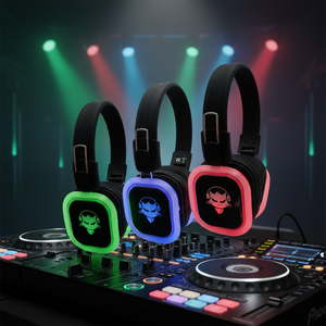 Cuffie Silent Disco F39 al Miglior Prezzo, Auricolari Wireless Stereo DJ, Cuffie Silenziose per Gaming - Product Image 1