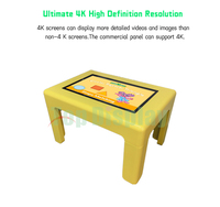 Table tactile pour enfants de 32 à 43 pouces, table de jeu multi-touch pour enfants