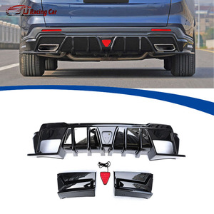 Parachoques Trasero de PP con Aspecto de Fibra de Carbono/Negro Brillante para Honda <span class=keywords><strong>CRV</strong></span>-DC <span class=keywords><strong>2023</strong></span>, Kit de Carrocería, Piezas de <span class=keywords><strong>Tuning</strong></span> - Product Image 1