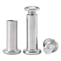 Rivets à tête cylindrique aveugles en acier inoxydable 304 résistant à la chaleur classe 51 M32/M4/M5, finition polie zinguée pour l'assemblage de tôles métalliques