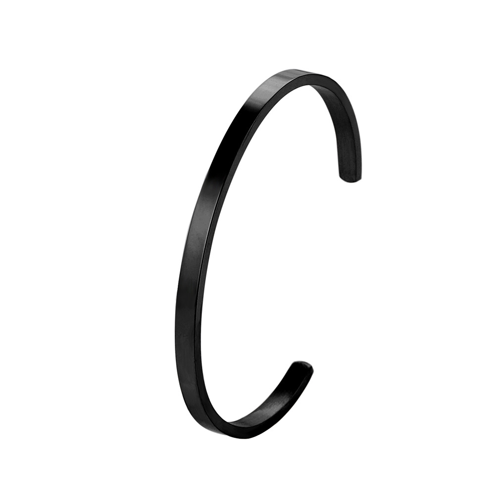 4mm black for men