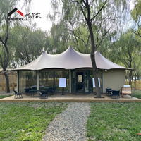 Casa de Playa Prefabricada de Lujo, Moderna, en Contenedor de Acero, Impermeable, Ecológica, con Paneles Sándwich, para Alquiler Vacacional, Oficina, Centro Comercial