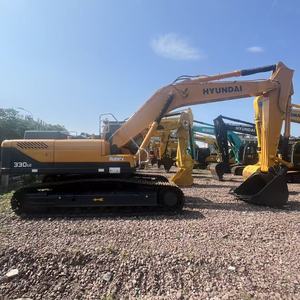 Excavatrices d'occasion Hyundai 330LC de 33 tonnes, importées de Corée, de bonne qualité, conformes aux normes CE et EPA, hydrauliques, à chenilles, d'occasion, en vente en Corée - Product Image 1
