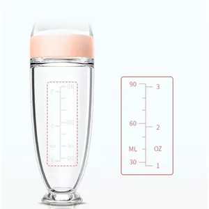 <span class=keywords><strong>Biberon</strong></span> d'alimentation pour bébé 100 % silicone de qualité alimentaire avec cuillère, distributeur de purée à presser sans BPA pour céréales, purée, lait, 0-12 <span class=keywords><strong>mois</strong></span>, motif dessin animé - Product Image 6