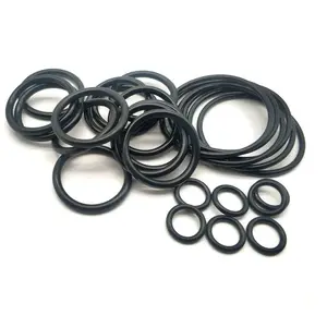 Vendita all'ingrosso NBR FKM EPDM FFKM Silicone gomma O-Ring sigillo ad alta temperatura impermeabile in gomma O-Ring