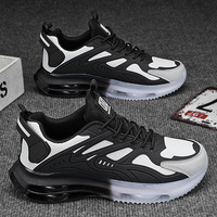 Chaussures de sport décontractées de luxe pour hommes, tendance, avec amorti à coussin d'air et rehaussement de la taille, vente en gros OEM
