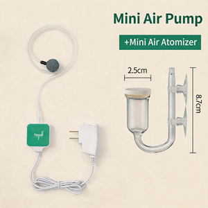 Difusor de Aire Nano CO2, Kit Completo con Disco de Cerámica, Contador de Burbujas y Válvula de Retención para Acuarios Plantados y Peceras de Agua Dulce - Product Image 3