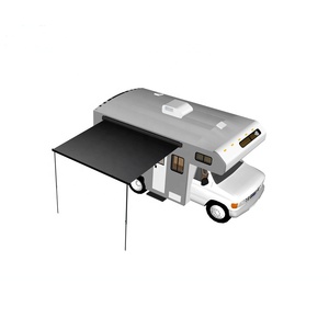 Soleflex S27 Auvent de patio pour <span class=keywords><strong>camping</strong></span>-<span class=keywords><strong>car</strong></span> à montage latéral Pare-soleil pour <span class=keywords><strong>camping</strong></span>-<span class=keywords><strong>car</strong></span> avec bande de LED - Product Image 1