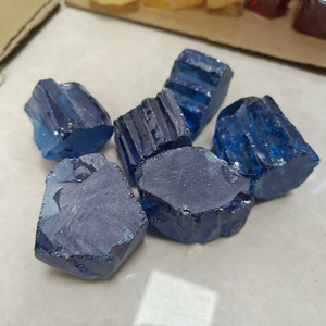 Aguamarina sintética en bruto, circonita cúbica en bruto, piedra preciosa sin tallar para la fabricación de joyas, piedra suelta. - Product Image 1