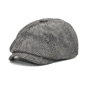 Mens Fashion <strong>Hat</strong> Classic Newsboy Ivy <strong>Ascot</strong> Cap <strong>Hat</strong> Collection Beret <strong>Hat</strong> - Product Image 2