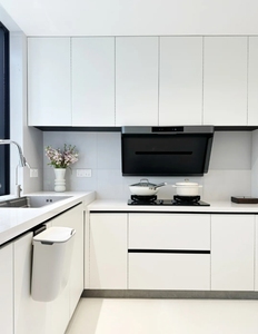 Tùy chỉnh toàn bộ tủ nhà-Hệ thống tủ bếp hoàn chỉnh với thiết kế quầy thạch anh + lắp đặt - Product Image 4