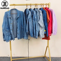 Vêtements d'Occasion Coréens de Grade A Jeans Vestes Lots de Vêtements Usagés Balles de Friperie