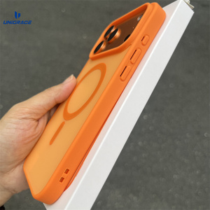 <span class=keywords><strong>Cover</strong></span> in Acrilico Opaco a Contrasto Colore per <span class=keywords><strong>iPhone</strong></span> <span class=keywords><strong>11</strong></span> Pro Max, Custodia Magnetica Antiurto per <span class=keywords><strong>iPhone</strong></span> 17, Confezione Bulk - Product Image 4
