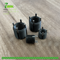 SS304 Stainless Steel Helicoil Insert 55 Degree Cylindrical Sealing Pipe Thread Lock Wire Thread Insert for G1/2 G3/4 G1