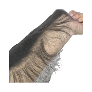 MAQUETAS DE CABELLO HUMANO CRUDO INDIO ORIGINAL CON MICROEXTENSIÓN DE CABELLO RECTO VIRGEN TEJIDO TRADICIONAL ATADO A MANO - Product Image 1