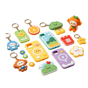 Clip <span class=keywords><strong>de</strong></span> Papel Mini <span class=keywords><strong>de</strong></span> PVC Suave con Diseño <span class=keywords><strong>de</strong></span> Dibujos Animados, Marca OEM <span class=keywords><strong>de</strong></span> Fábrica, Creativo, Reutilizable, Juego <span class=keywords><strong>de</strong></span> Clips para Estudiantes Escolares, Regalo Promocional - Product Image 3