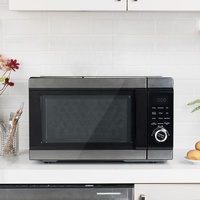 Four à micro-ondes numérique 4-en-1 28L en acier inoxydable haute performance avec logo personnalisé pour usage hôtelier, vente en gros