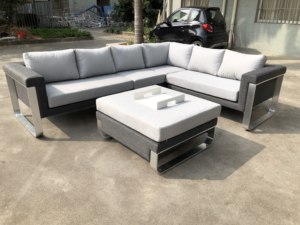 <span class=keywords><strong>Darwin</strong></span> modèles classiques meubles d'hôtel haut de gamme ensemble de jardin canapé en osier canapé de salon sectionnel extérieur - Product Image 2