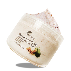 Vente en gros Exfoliant naturel pour les peaux mortes, élimination de la peau lisse, <span class=keywords><strong>gommage</strong></span> pour le visage et le corps à l'avocat et aux noix - Product Image 1