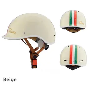 도매 CE 승인 ABS + EPS 거리 헬멧 전기 자동차 자전거 스쿠터 헬멧 스포츠 하프 헬멧