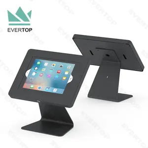 LST01-C 9.7" 10" Tabletop Anti-Theft Tablet POS Display Holder Display For IPad POS Stand Security Stand Mount For IPad/Android