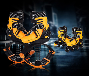 <span class=keywords><strong>Patins</strong></span> <span class=keywords><strong>à</strong></span> <span class=keywords><strong>roulettes</strong></span> d'intérieur/extérieur, chaussures de saut rebondissantes pour enfants, bande antidérapante et doublure amovible - Product Image 6