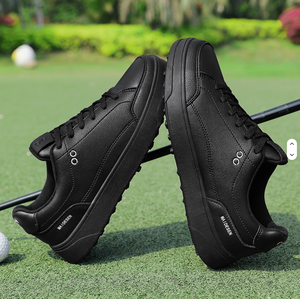 Nuove Scarpe da Golf da Uomo Antiscivolo Impermeabili Bianche Casual Larghe - Product Image 5