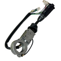 Interruptor Combinado de Columna de Dirección JK338 para Autobuses Yutong, Interruptor de Control de Intermitentes y Limpiaparabrisas, Interruptor Universal de 24V para Autobuses y Camiones