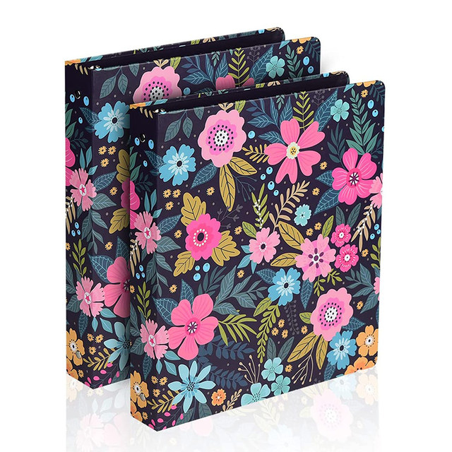Custom Document File Holder With 3 Ring Binder for Business Loose Leaf File Folder Recipe Menu Book