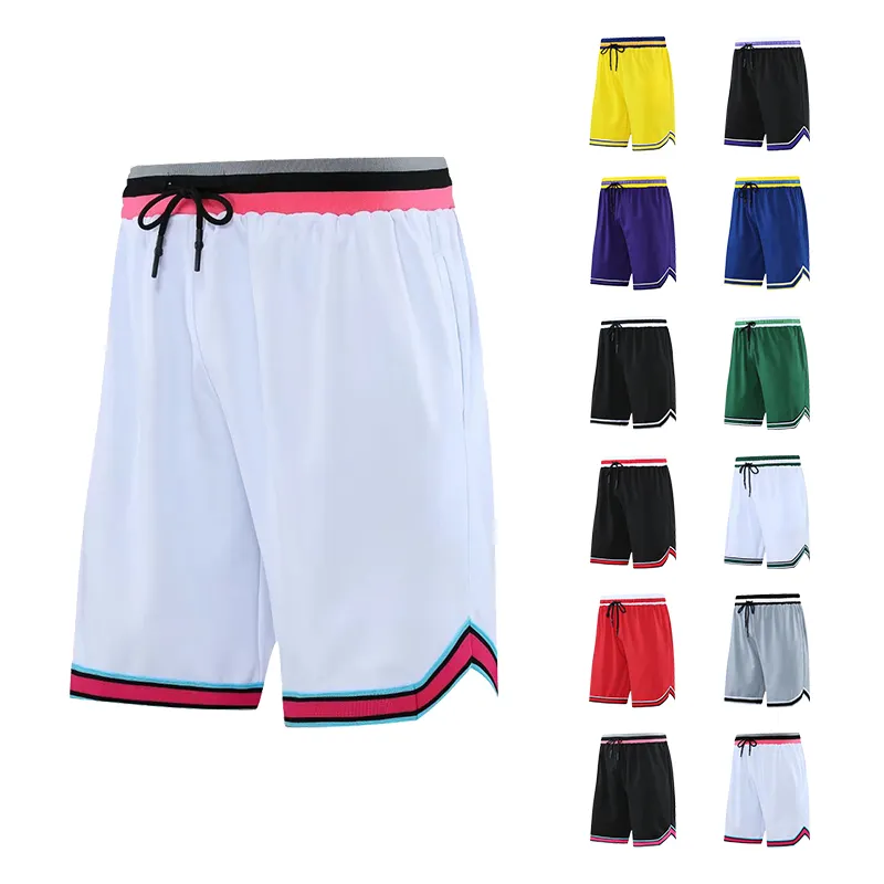 mens blank polyester plain mesh basketball gym shorts man wholesale custom plus size basketball jerseys short