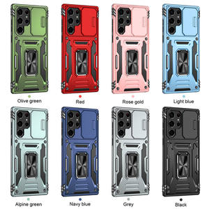 <span class=keywords><strong>Coque</strong></span> mobile <span class=keywords><strong>antichoc</strong></span> dur 2 en 1 caméra coulissante béquille housse de téléphone portable pour <span class=keywords><strong>samsung</strong></span> galaxy s23 fe - Product Image 2