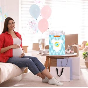 <b>Large</b> <b>Gift</b> <b>Bags</b> with Tissue Paper and Handles Eco-friendly Durable Lunch Shopping Holiday <b>Gift</b> <b>Bag</b> Durable Retail Paper <b>Bag</b> - Product Image 5