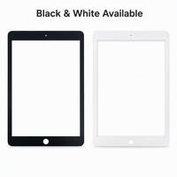 Verre tactile numériseur OCA pour iPad Air2 9,7 pouces, remplacement d'écran, panneau tactile, lentille en verre avant, OCA préinstallé, haute transparence