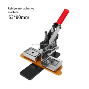 Machine manuelle rotative tout métal 53*80MM pour la fabrication de badges, aimants de réfrigérateur et boutons – Nouveauté - Product Image 2