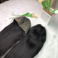 Perruques en gros de cheveux indiens avec dentelle HD, 100% cheveux humains vierges Remy, lisses, frontales, juives casher