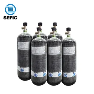 Hot Sale 9L High Pressure Carbon Fiber Cylinder Use Compressed Air Tank