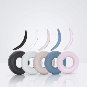 Almohadillas de Repuesto de Cuero con Alto Contenido de Proteínas para Sony <span class=keywords><strong>WH</strong></span>-<span class=keywords><strong>CH520</strong></span> <span class=keywords><strong>Ch520</strong></span>, Cómodas, Resistentes al Sudor, Fáciles de Instalar - Product Image 4