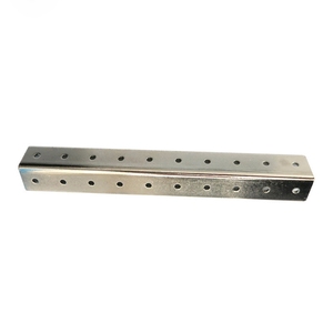 Soporte de Ángulo en L de Acero de Calibre Pesado Ajustable OKY8208 con Múltiples Orificios para Trabajos de Madera y Enmarcado - Product Image 3