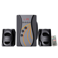 Sistema de Sonido Envolvente Profesional de 2.1 Canales para Cine en Casa con Altavoces de Audio HiFi Activos