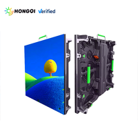 Mur vidéo LED extérieur 3x3 pixels P3.91 P4.81 500mm x 1000mm pour location de cabine DJ, panneau de fond de scène P2 P3, écran LED
