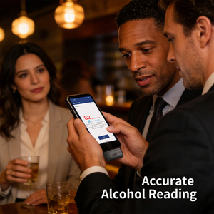 2025 Professioneller Fabrik-Großhandel Alkoholmessgerät LCD Fabrik-Großhandel Tragbarer Atemalkoholtester - Product Image 1