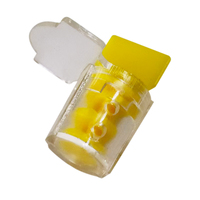 Sceaux de compteur en polycarbonate ZL-F015, haute transparence, personnalisables, pour compteur d'eau et de gaz, avec suivi.