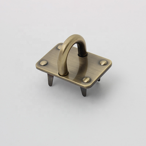 Gancho de puente de arco de plata, accesorios de metal, Conector de manija, hebilla, bolsa, medio arco, hardware para bolso - Product Image 6