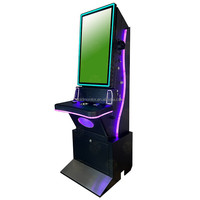 Kabinet Game Arcade Vertikal 32'' dengan Tombol Tekan, Akseptor Uang, dan Rangka Logam untuk Permainan Ketangkasan