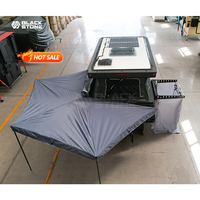 Camper de camion à toit relevable, directement de l'usine, avec salle de bain et douche intégrées, unité autonome