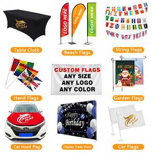 Banderas Personalizadas de Doble Cara 5x8 al por Mayor para Publicidad Comercial y Promoción de Eventos, Banderas Hechas a Medida - Product Image 3