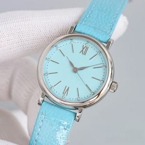 นาฬิกาข้อมือผู้หญิงธุรกิจระดับไฮเอนด์ขายดีที่สุดปี 2026 พร้อมสายหนัง หน้าปัดสีน้ำเงิน ดีไซน์แฟชั่นประดับเพชร - Product Image 2