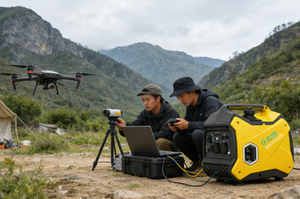 Générateur à onduleur super silencieux de 3000 watts, station d'alimentation portable au <span class=keywords><strong>gaz</strong></span> |   Sortie stable pour l'électronique sensible et les situations d'urgence domestiques - Product Image 6