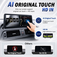 Pantalla Multimedia CodeLynk 1920*720 para BMW X1 X3 E83 E84 F48 2003-2018 NBT CIC CCC, Carplay Inalámbrico 4 en 1, Pantalla Táctil